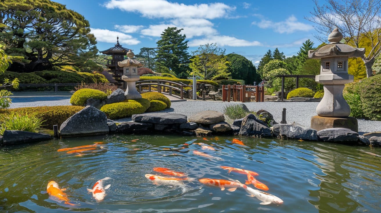 Japanese Gardens in Hamilton, New Zealand